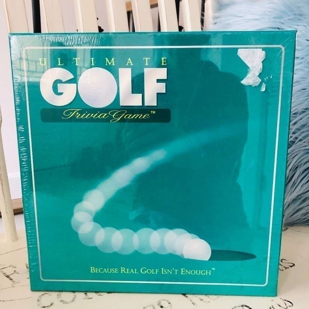 ULTIMATE‎ Golf Trivia Game, Vintage 1997, New, Sealed, Golf Game, Board Game